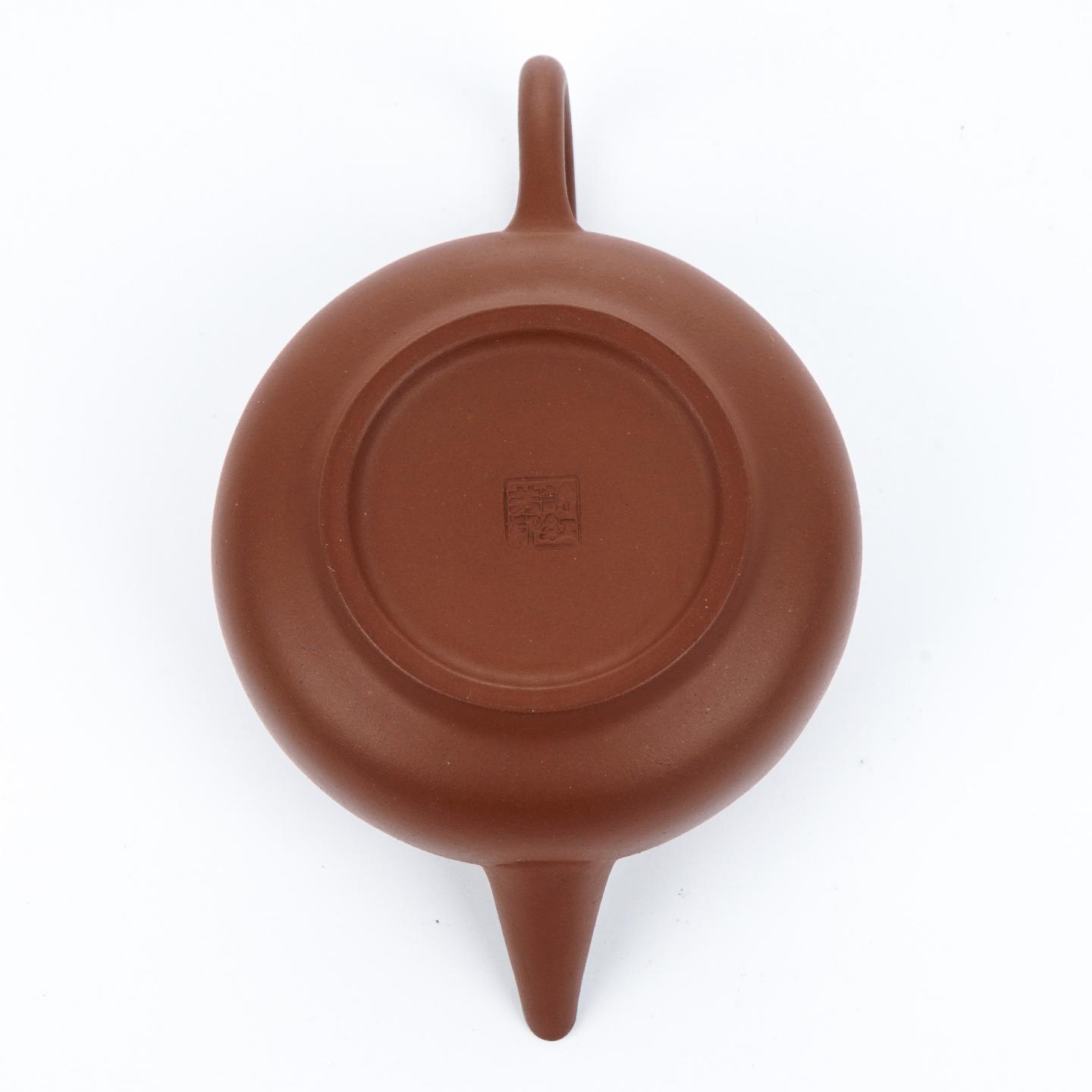 老一厂壶 石蹬壶 紫砂壶 约80年代 约170cc 约高65mm