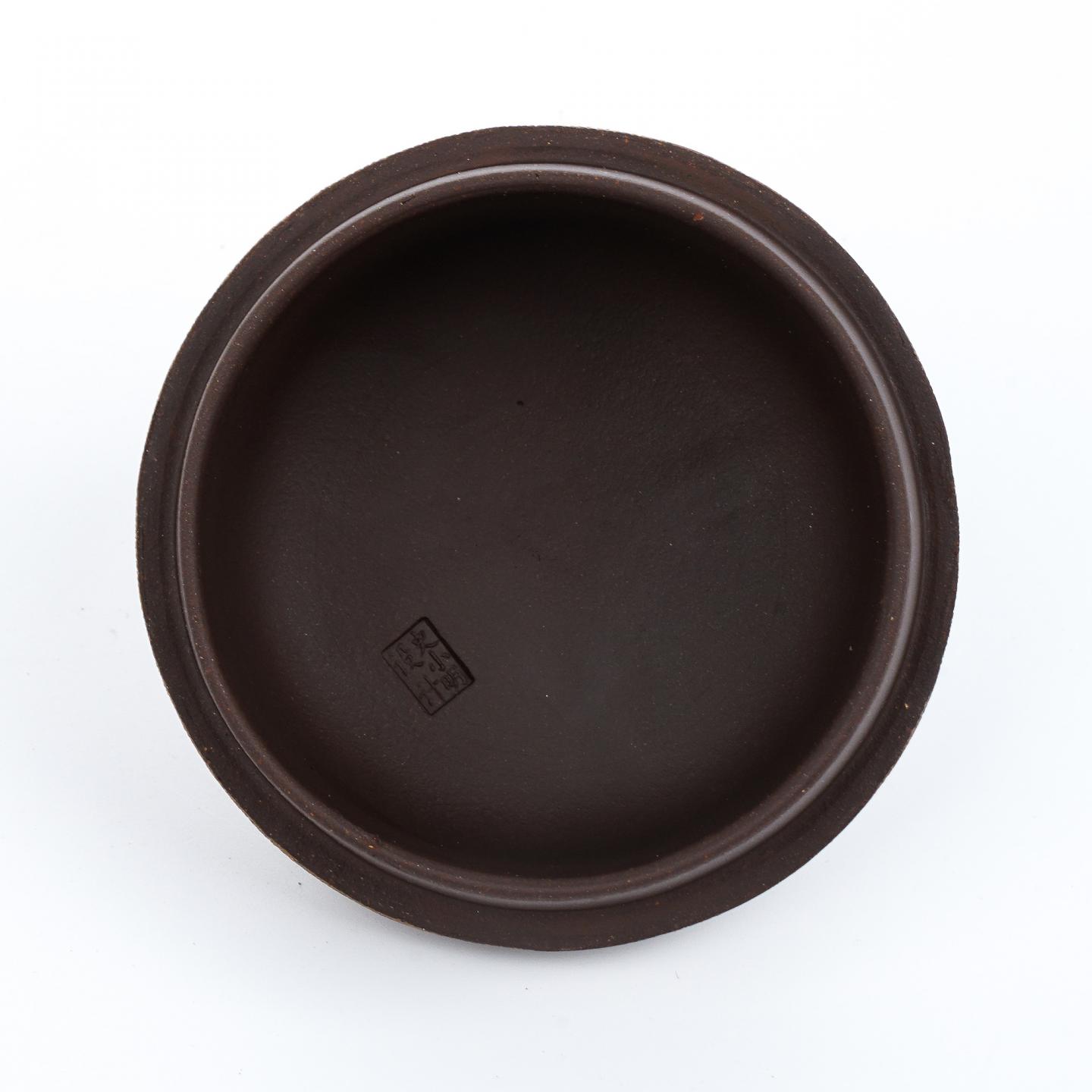 长乐弘 布纹茶叶罐 当代 约高220mm