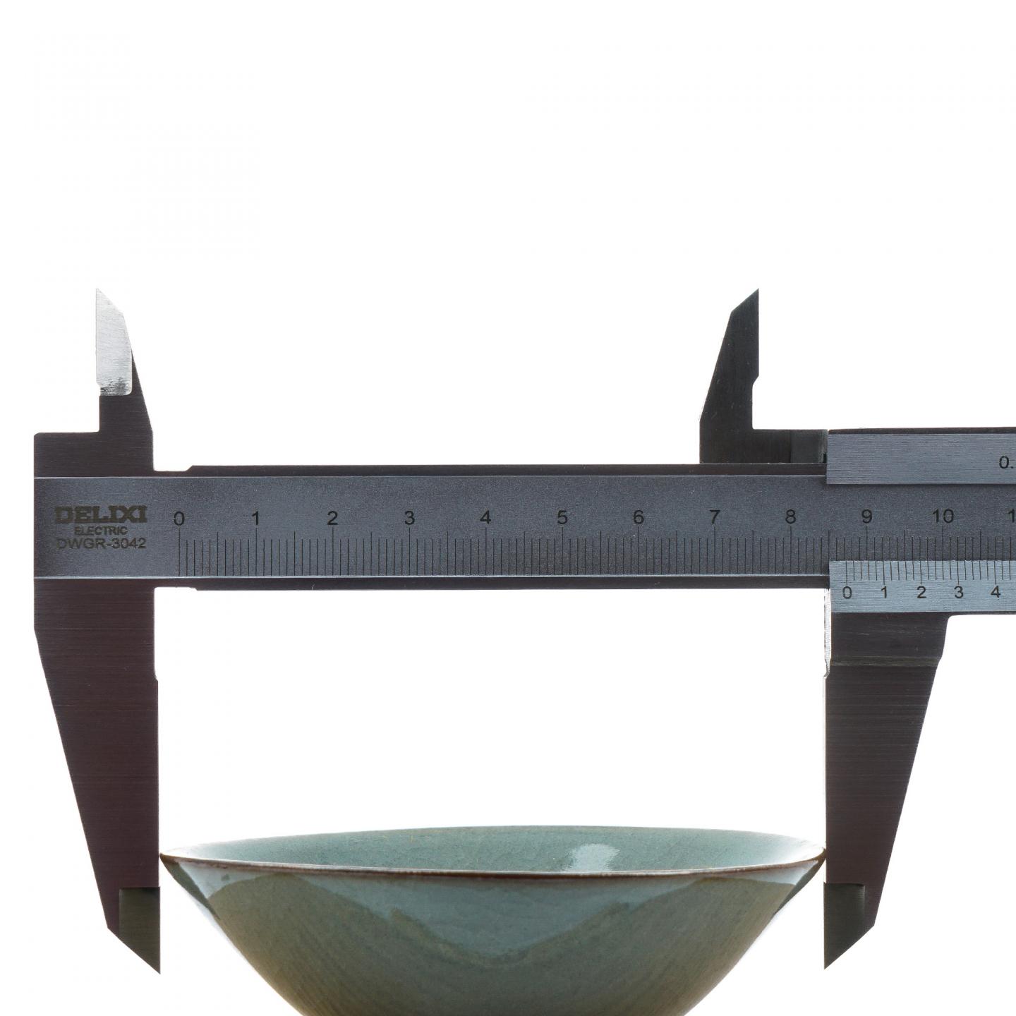 龙泉青瓷 斗笠盏 六支 约高34mm