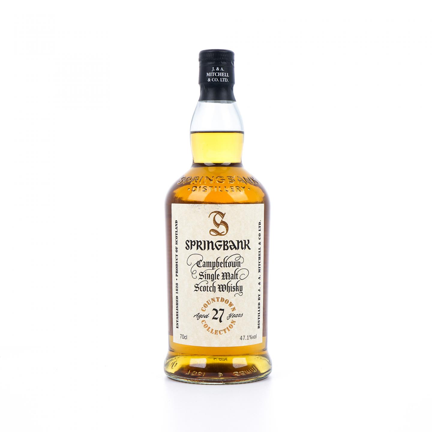 Springbank 云顶 27年 2023 倒计时系列 首版