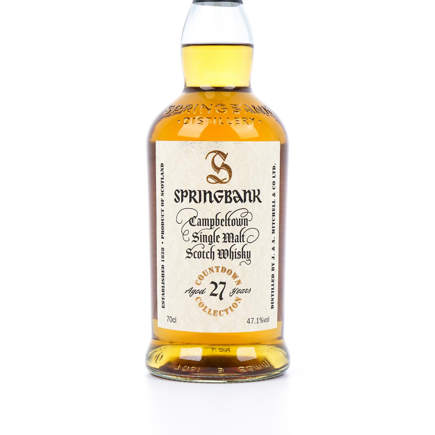 Springbank 云顶 27年 2023 倒计时系列 首版
