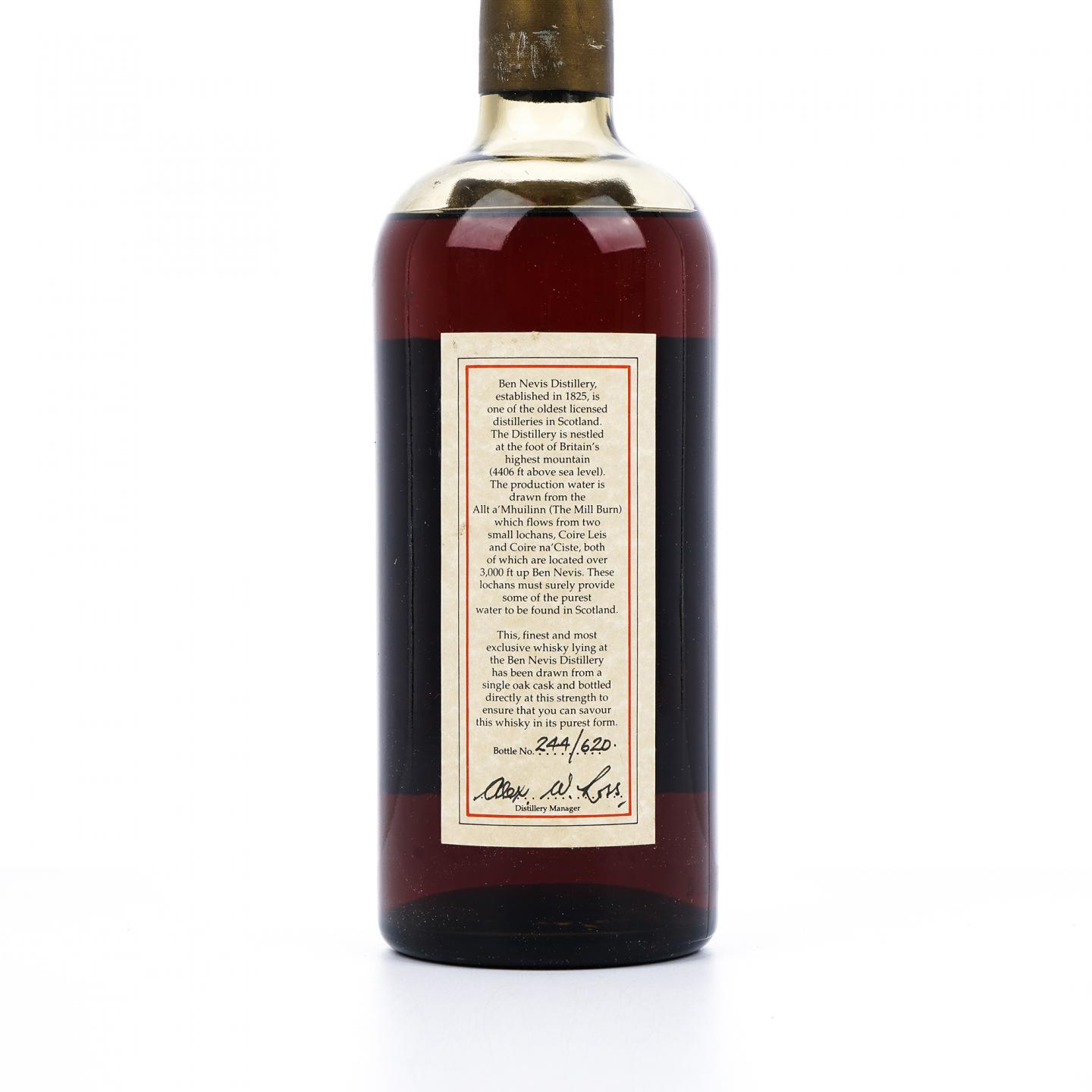 Ben Nevis 本尼维斯 25年 1984-2010 桶强