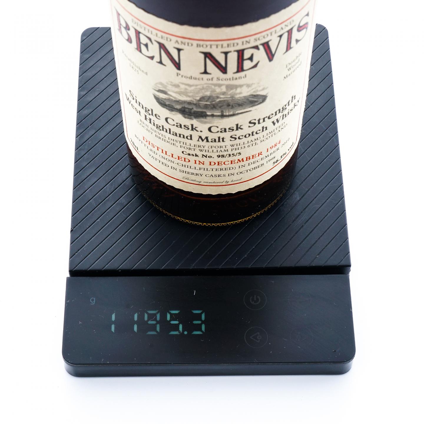 Ben Nevis 本尼维斯 25年 1984-2010 桶强