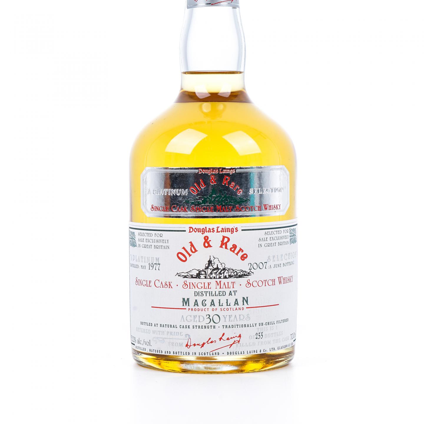 Macallan 麦卡伦 30年 1977-2007 DL