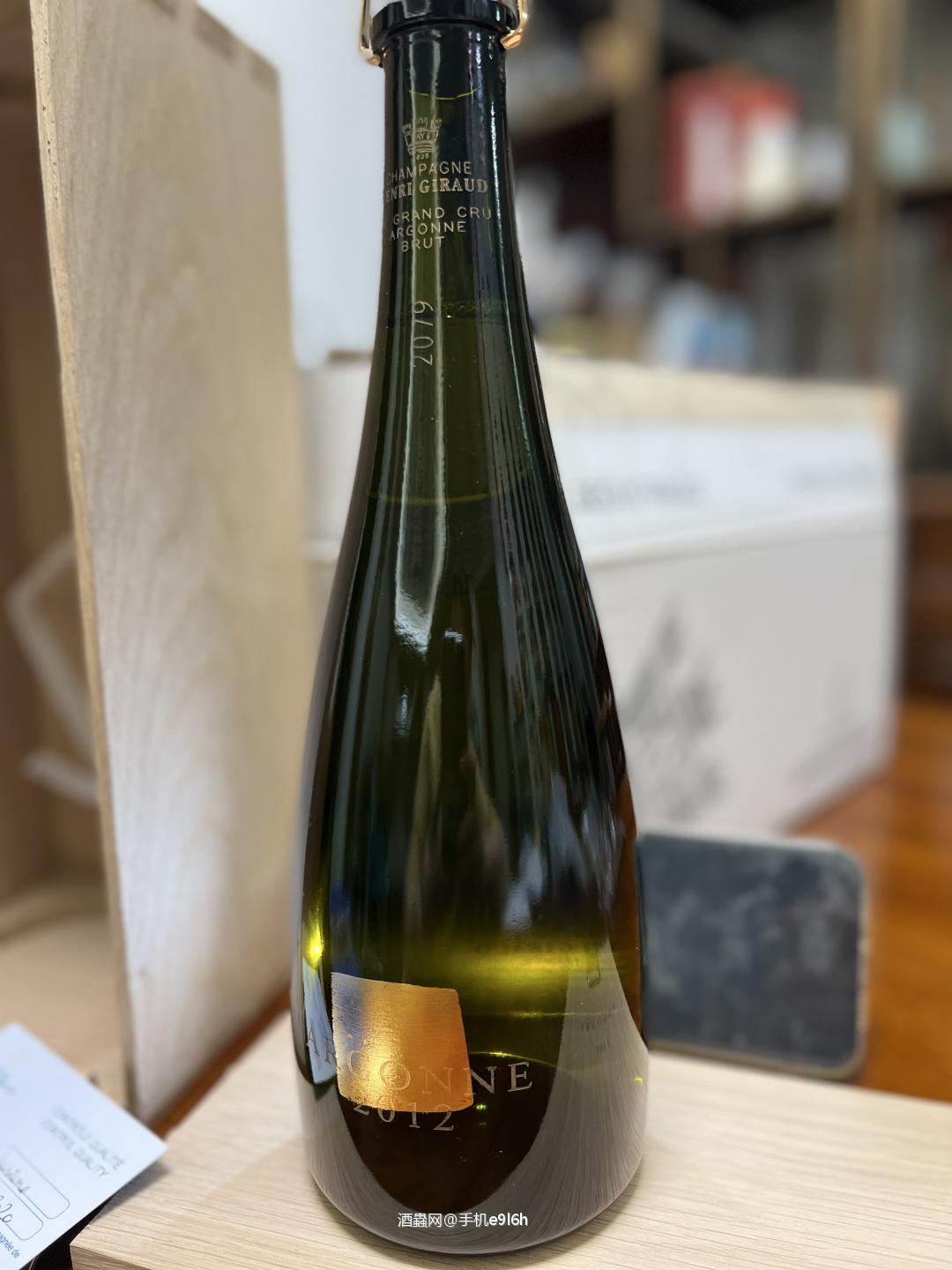 亨利吉罗阿贡2012年稀有年份香槟私藏