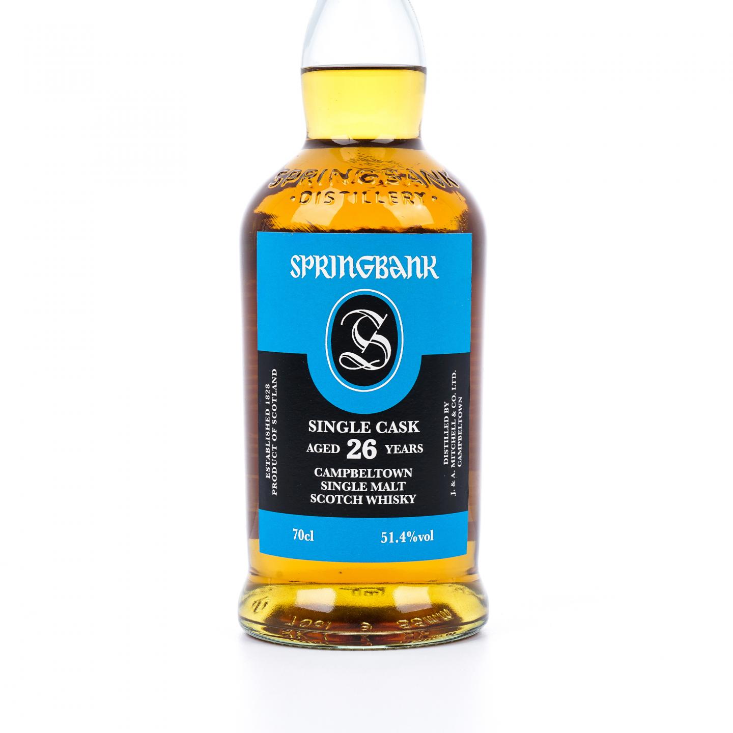 Springbank 云顶 26年 1998-2024 单桶