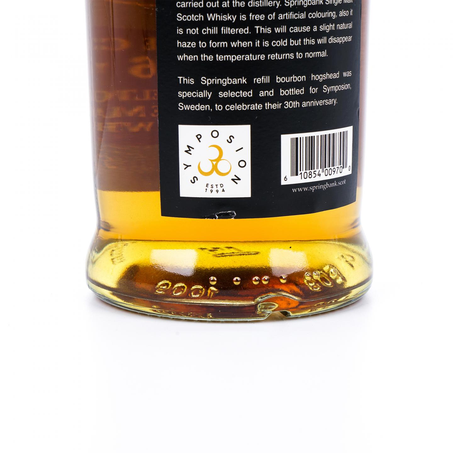 Springbank 云顶 26年 1998-2024 单桶