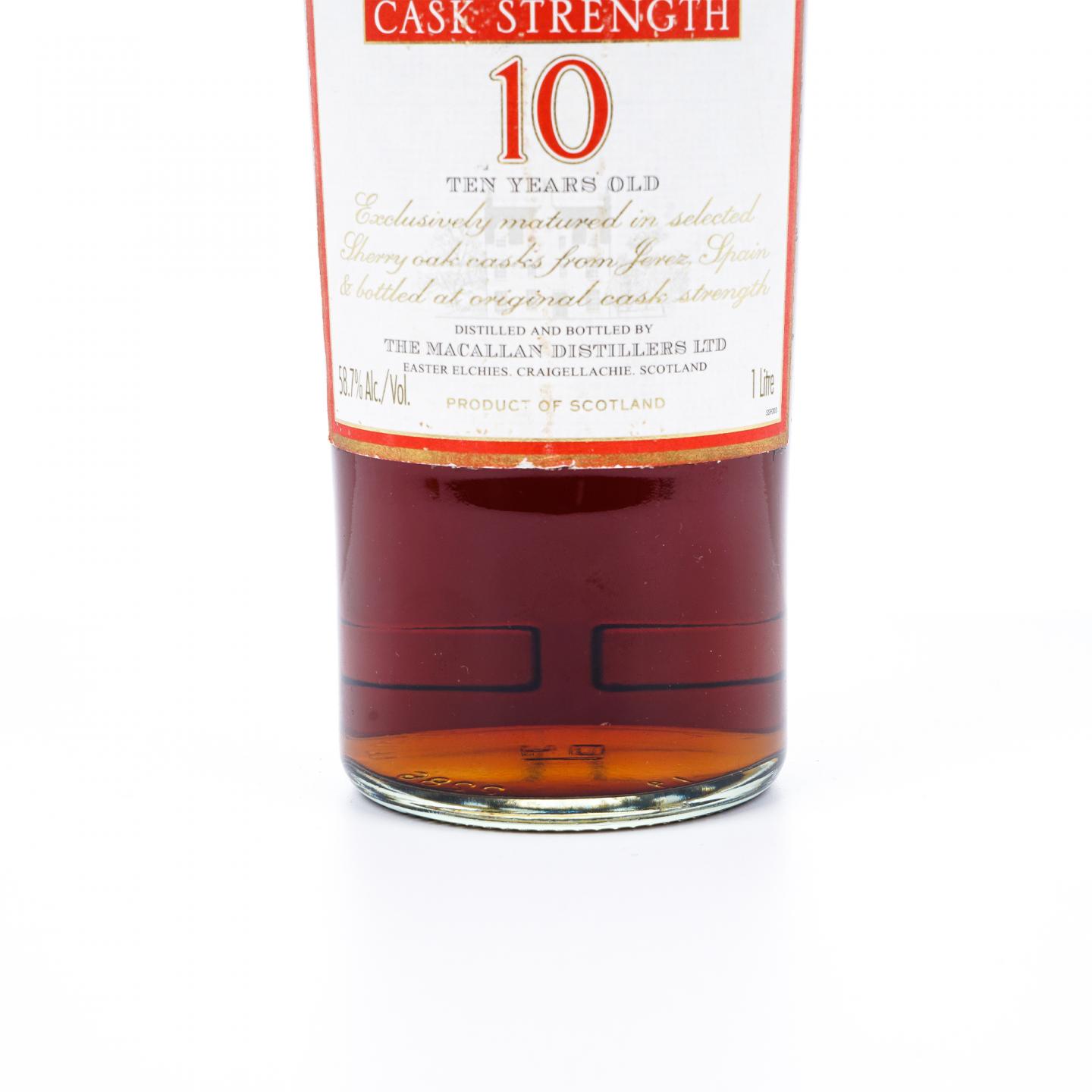 Macallan 麦卡伦 10年 桶强 1升装 58.7%vol.