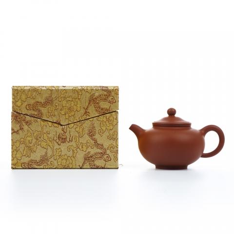 翟和凤 宫灯壶 紫砂壶 约90年代 约300cc 约高87mm