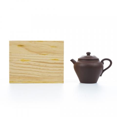 赵斐（九瀚） 唐风·易 紫砂壶 当代 约140cc 约高74mm