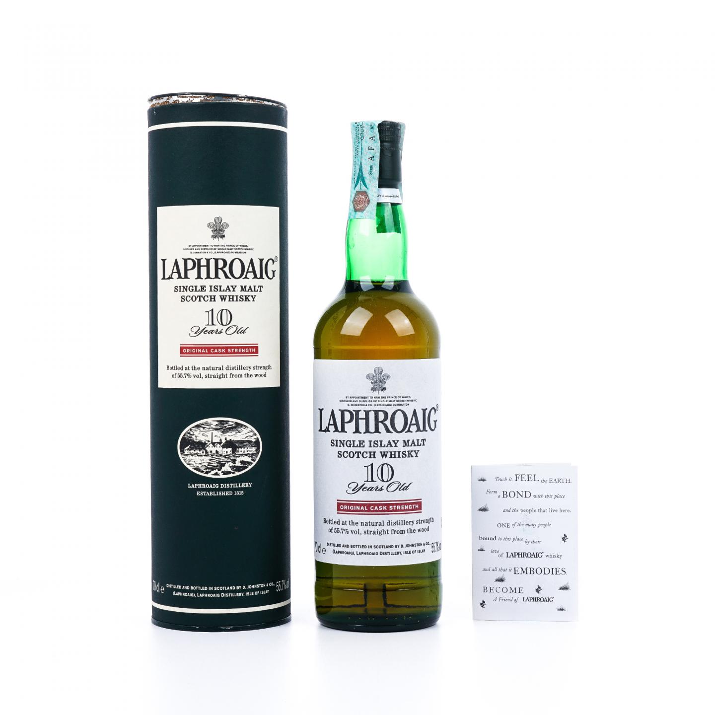 Laphroaig 拉弗格 10年 桶强 小红标 55.7%vol. 700ml