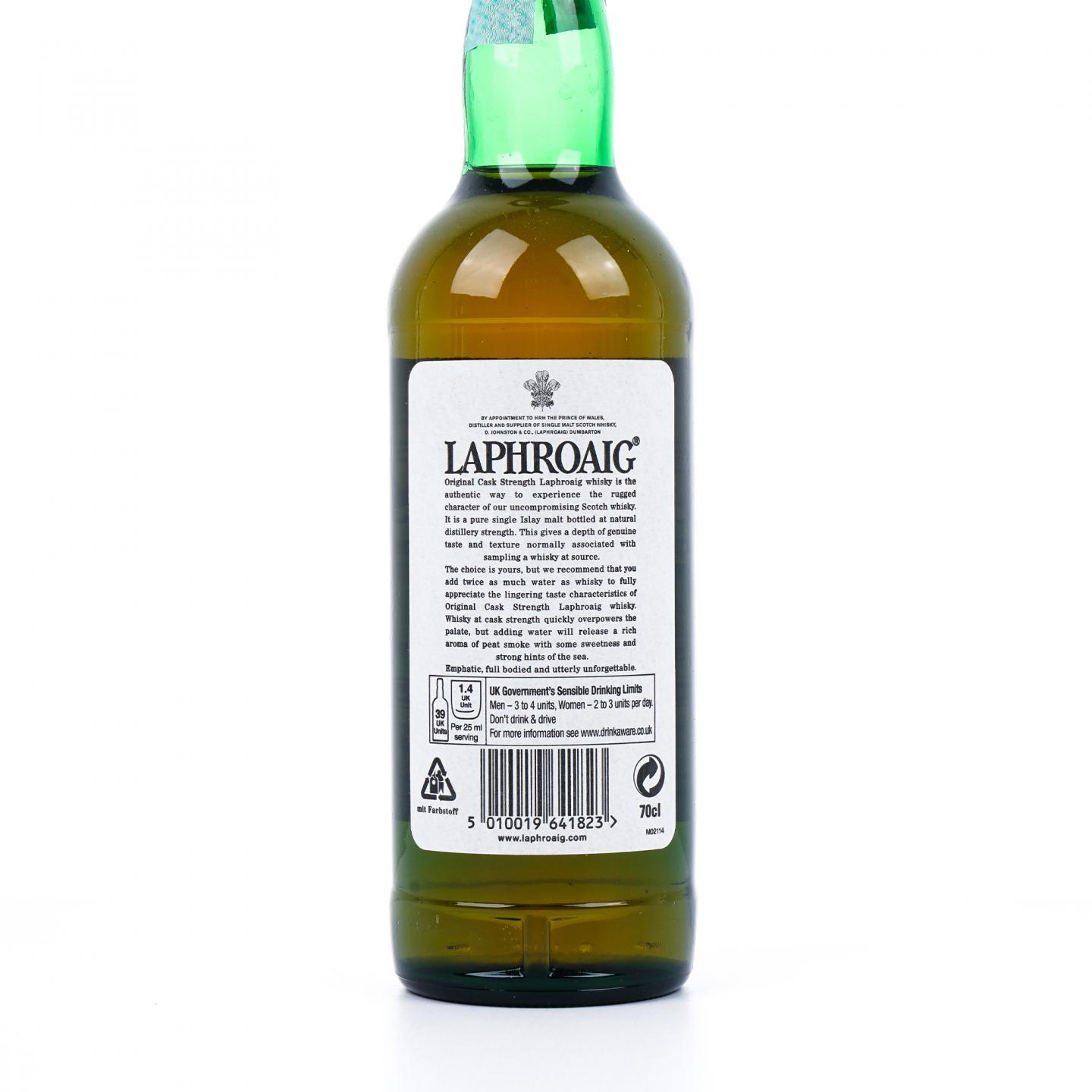 Laphroaig 拉弗格 10年 桶强 小红标 55.7%vol. 700ml