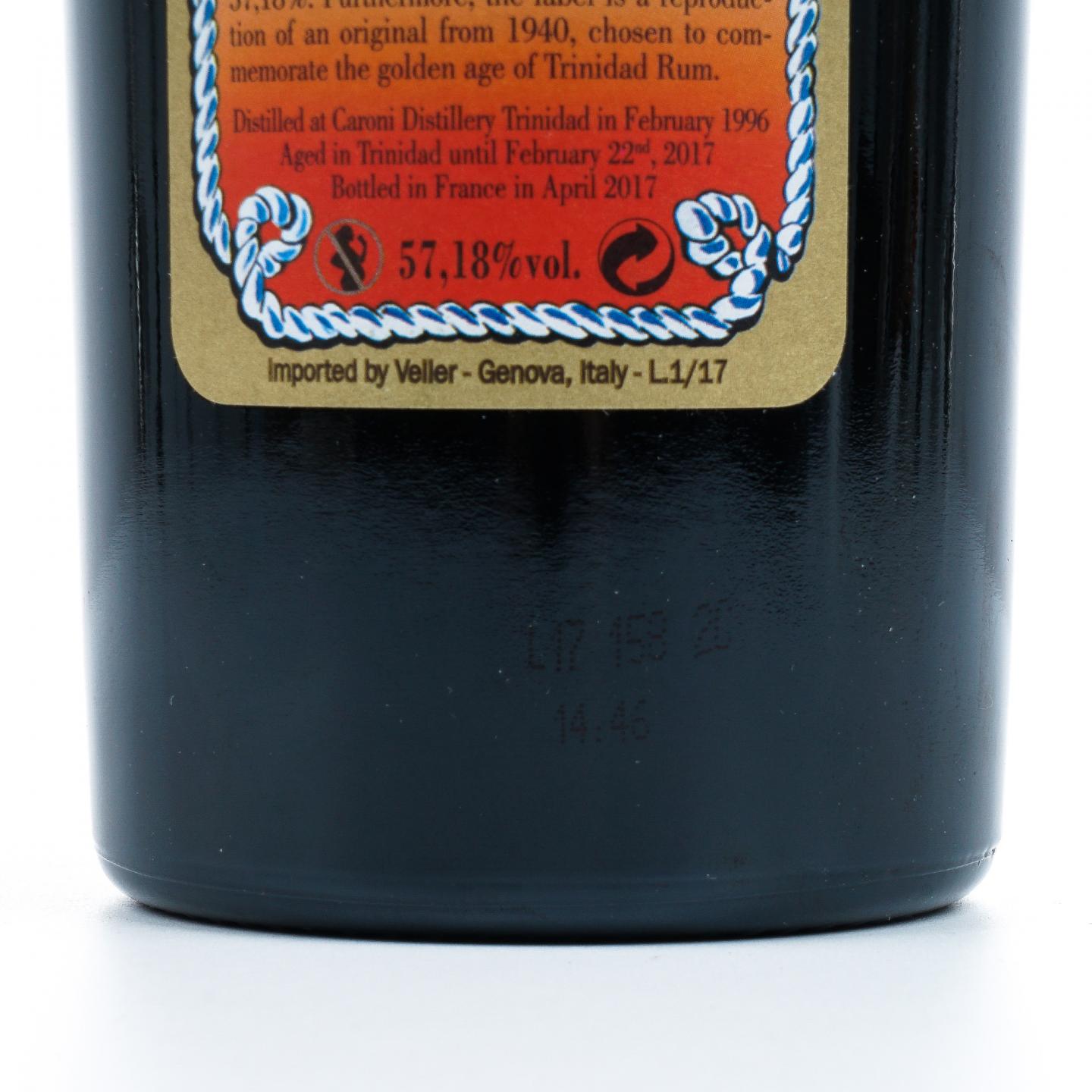 Caroni 21年 1996-2017 Velier 特立尼达朗姆酒