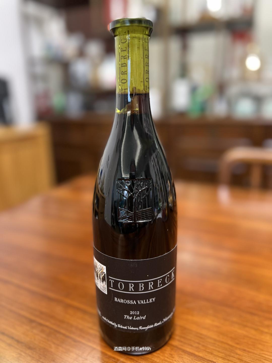 澳洲顶级西拉托布雷“领主”2012收藏RP100分