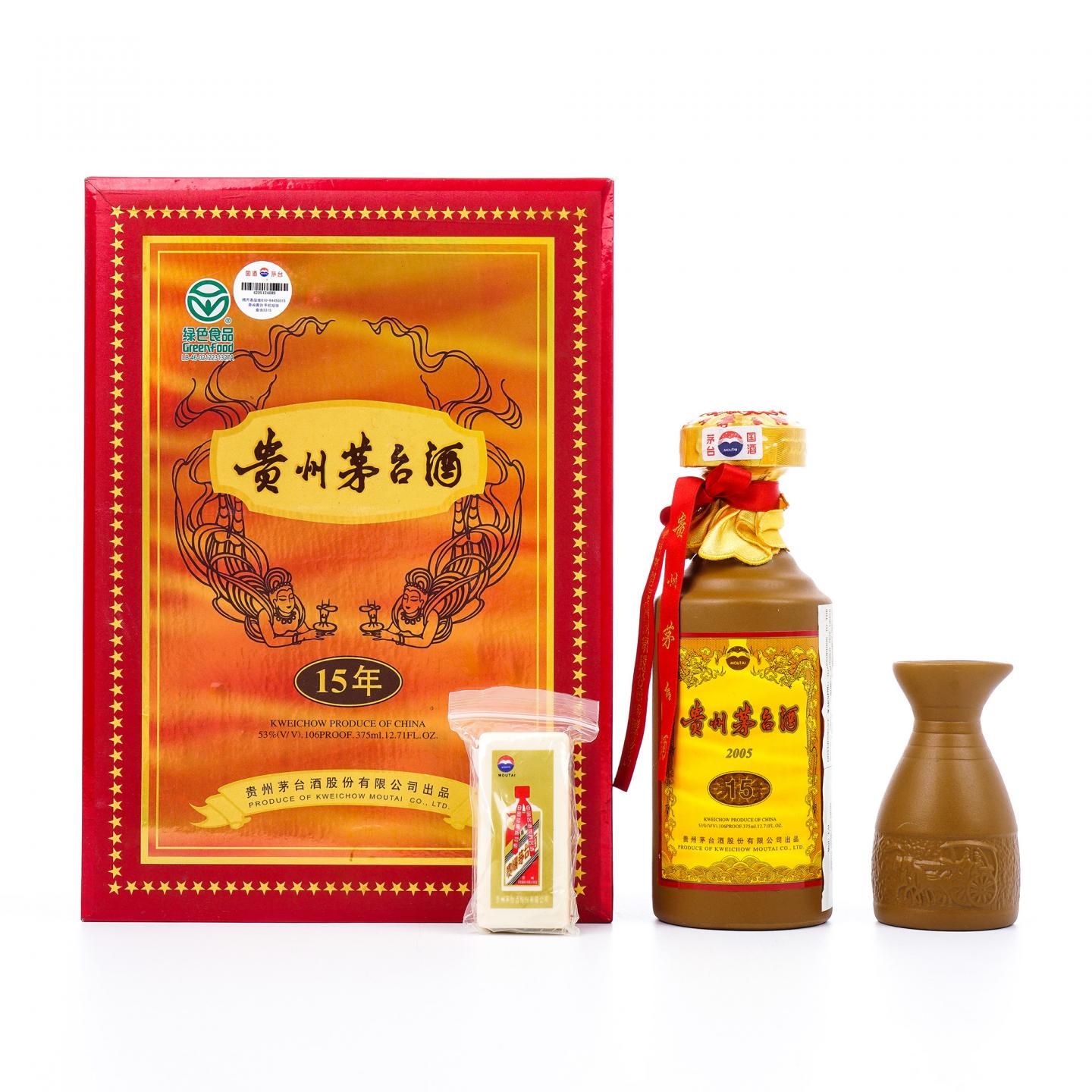 贵州茅台·2005年 15年年份酒 375ml