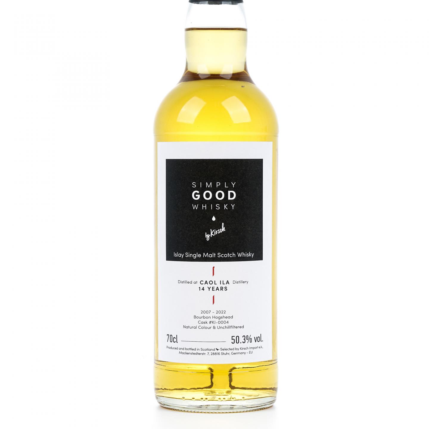 Caol Ila 卡尔里拉 14年 2007-2022 Kl