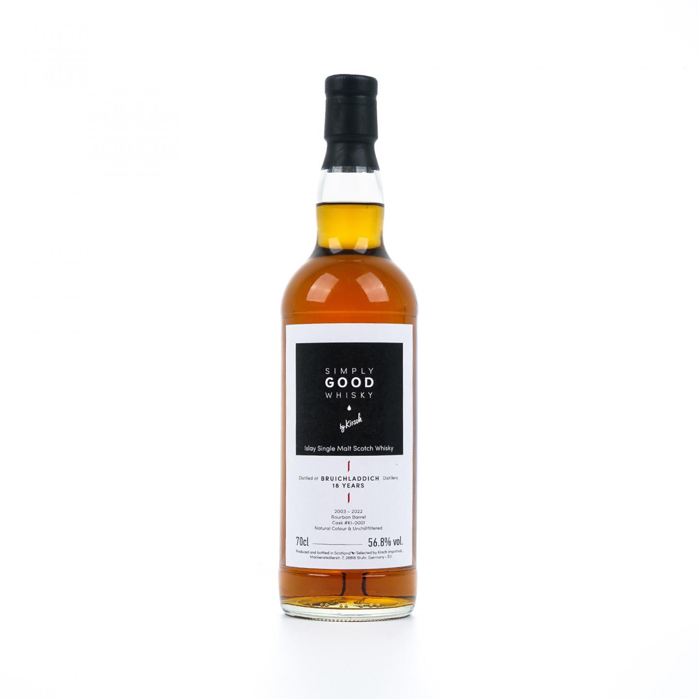 Bruichladdich 布赫拉迪 18年 2003-2022 Kl