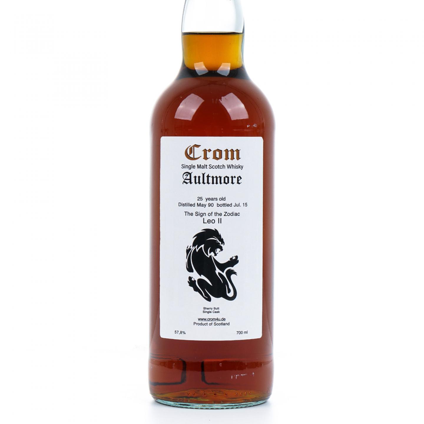 Aultmore 欧摩 25年 1990-2015 Crom 雪莉桶