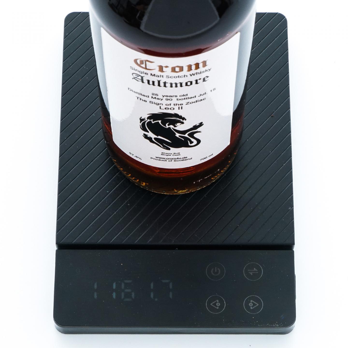 Aultmore 欧摩 25年 1990-2015 Crom 雪莉桶