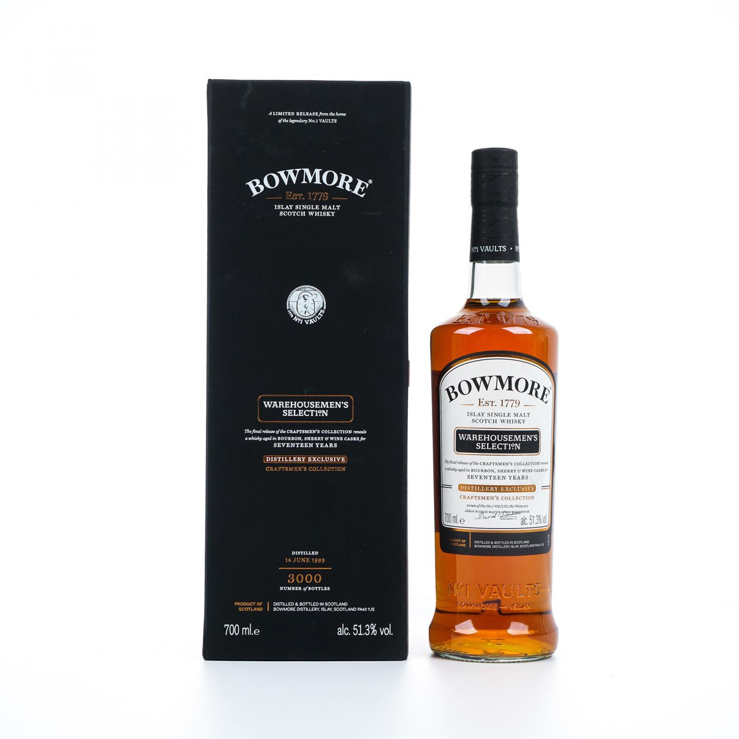 Bowmore 波摩 17年 1999 Craftsmen's Collection