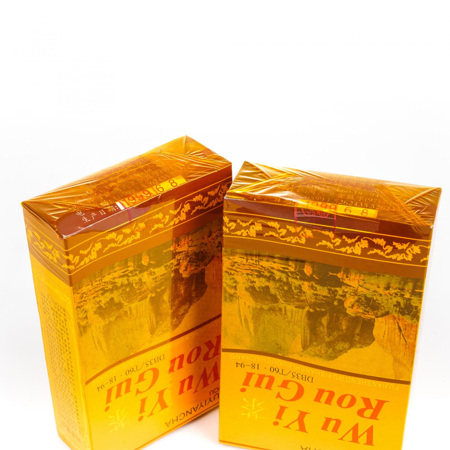 1999年 武夷山市九曲茶厂 正岩精品肉桂 4盒组*50克