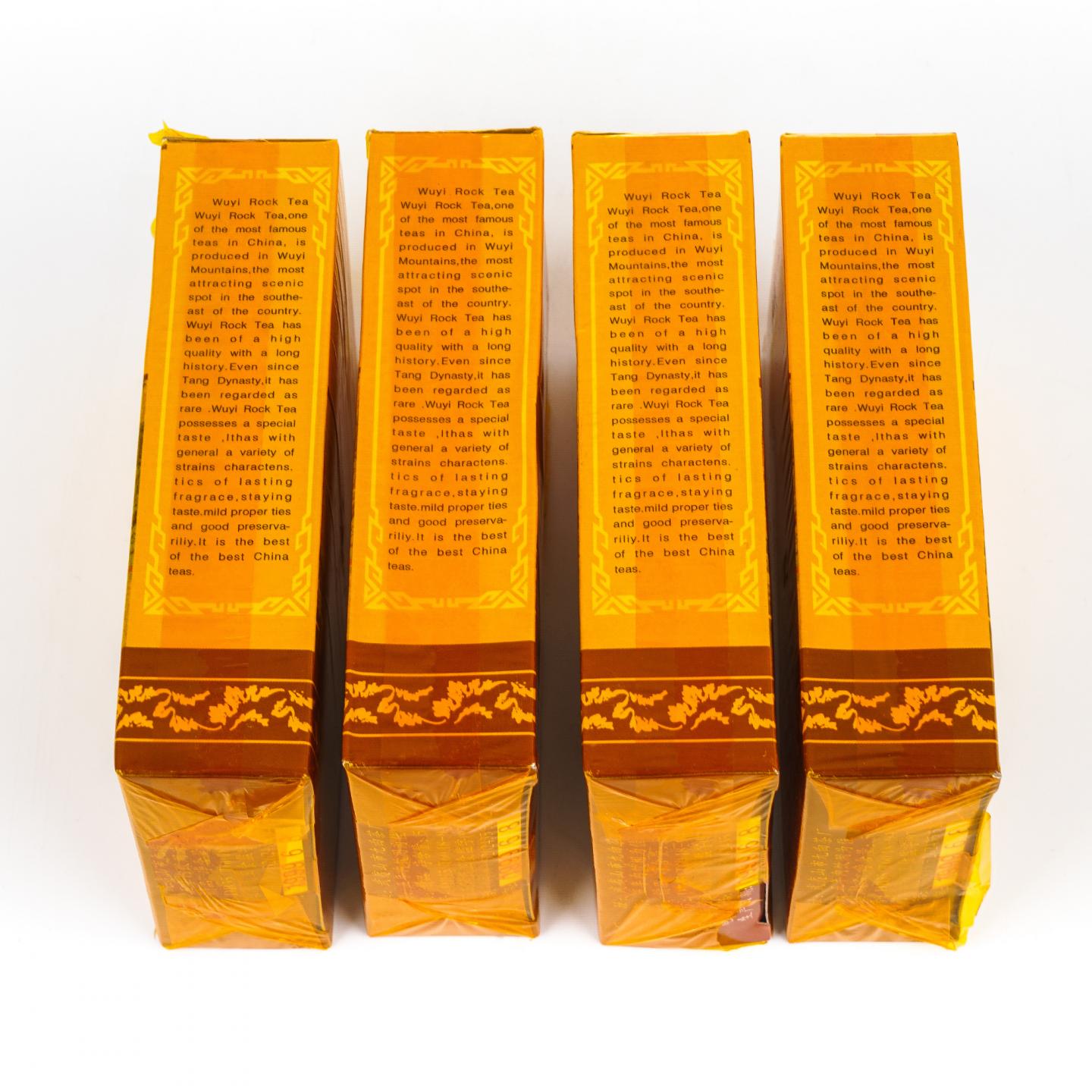 1999年 武夷山市九曲茶厂 正岩精品肉桂 4盒组*50克