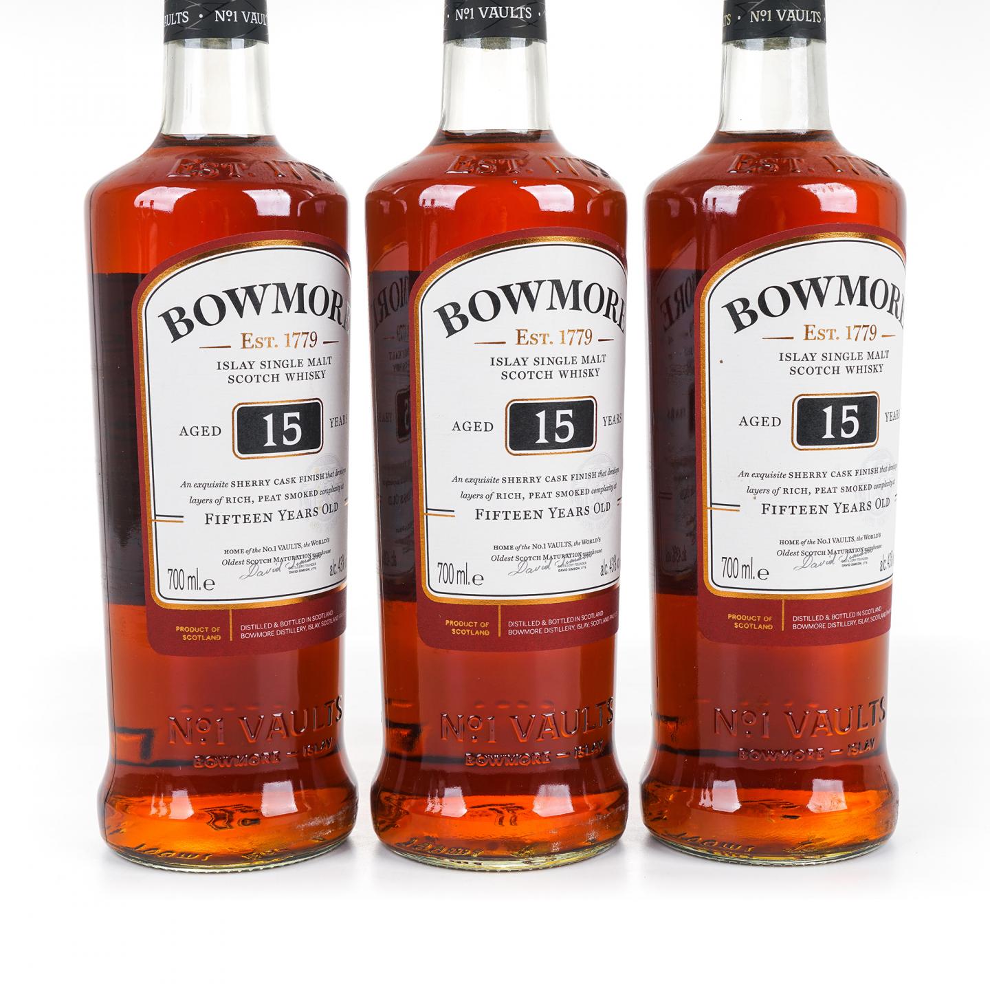Bowmore 波摩 15年 雪莉桶后熟 6瓶组