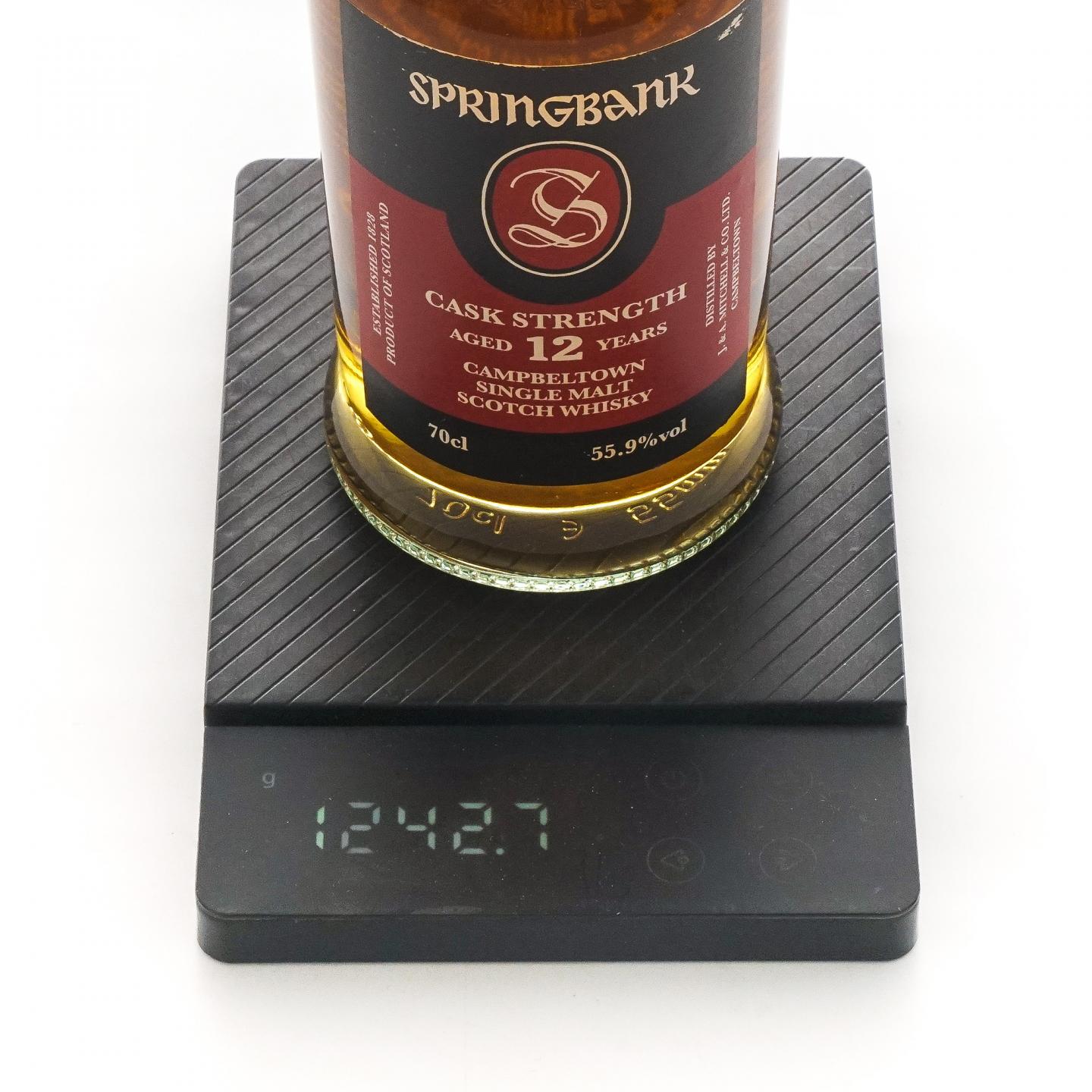Springbank 云顶 12年 2021 桶强 欧版 55.9%Vol.
