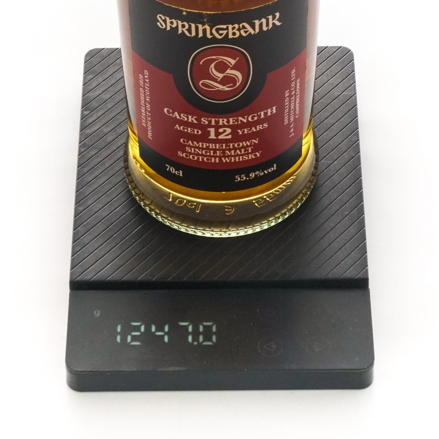 Springbank 云顶 12年 2021 桶强 55.9%Vol. 700ml