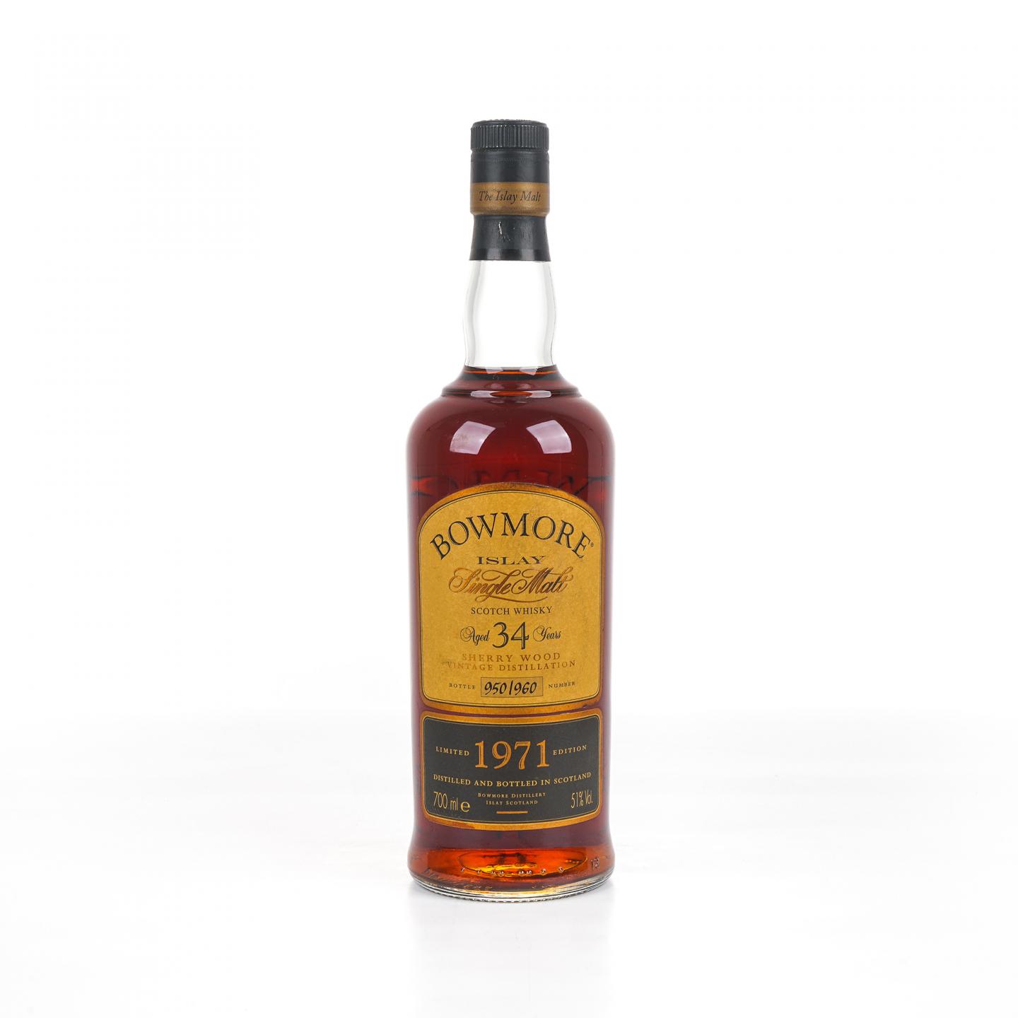 Bowmore 波摩 34年 1971 雪莉桶