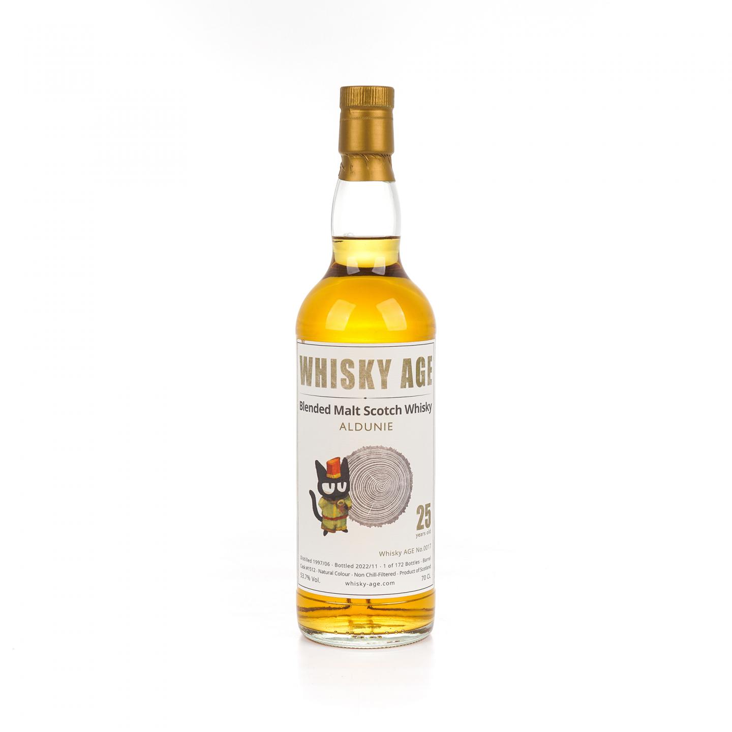 Aldunie 25年 奇富酒厂出品 1997-2022 WAGE 汤匙桶 调和