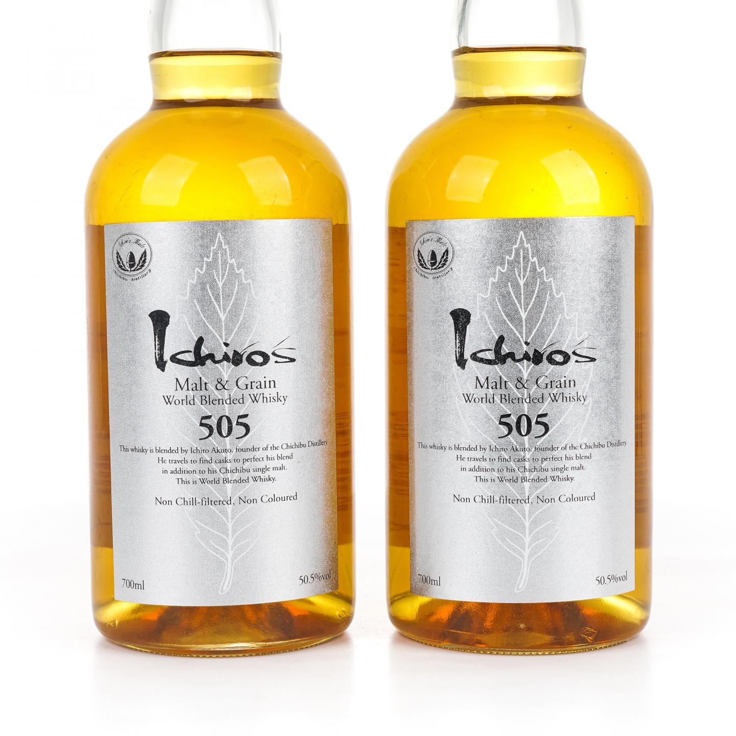Ichiro’s Malt & Grain 秩父出品 银叶 505 世界调和 2瓶组