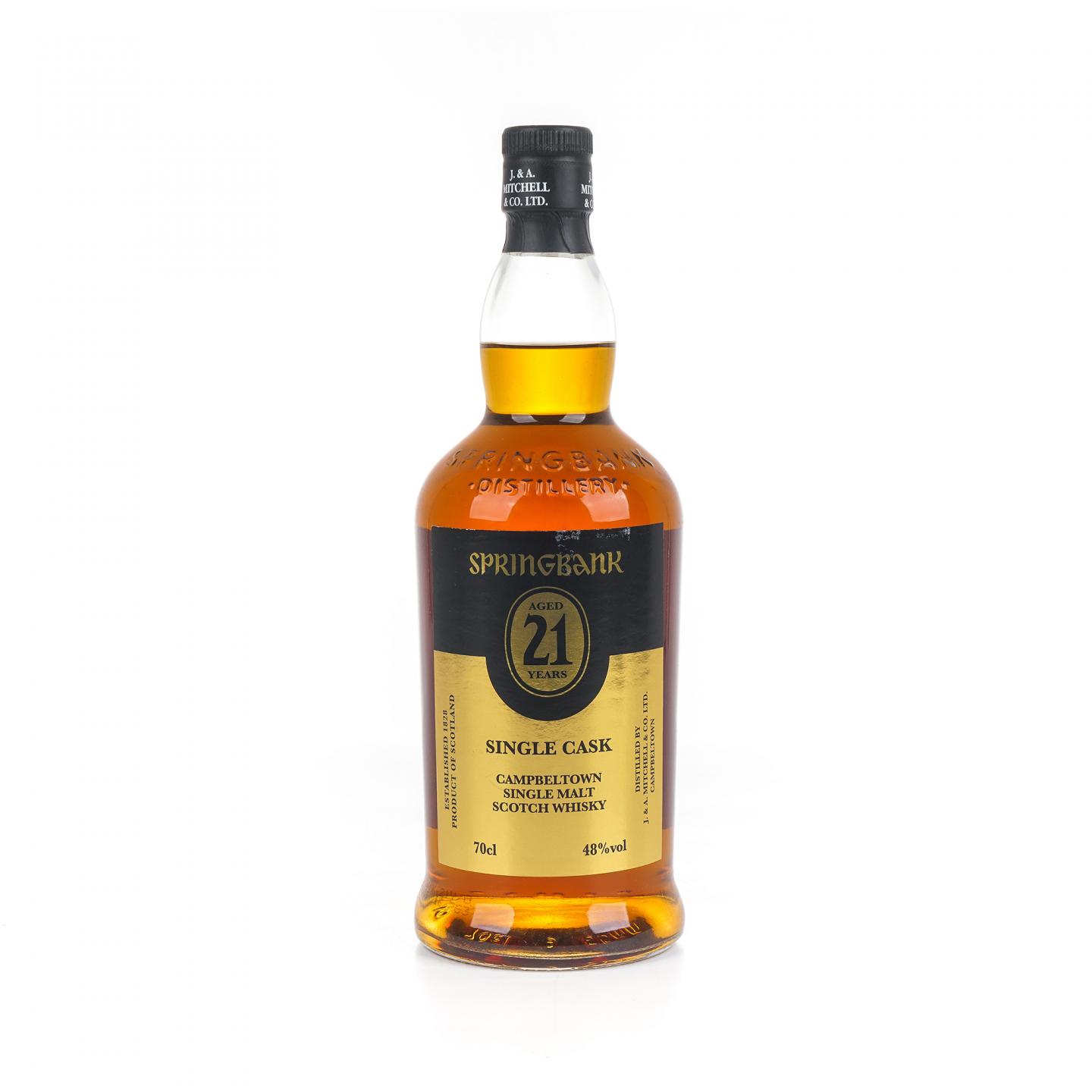Springbank 云顶 21年 2016 单桶 48%