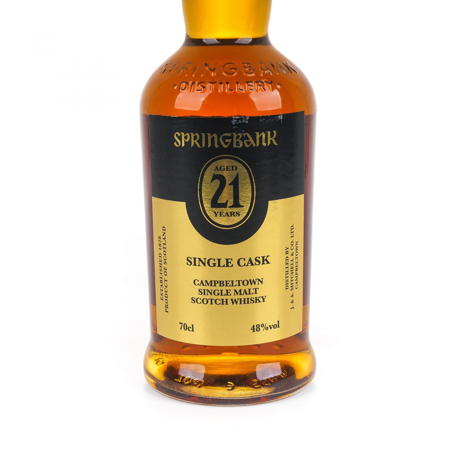 Springbank 云顶 21年 2016 单桶 48%