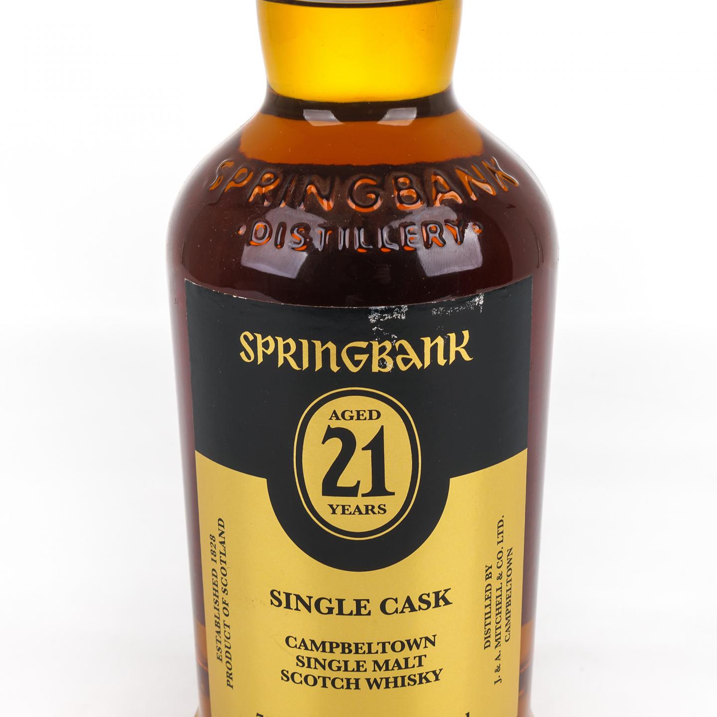 Springbank 云顶 21年 2016 单桶 48%