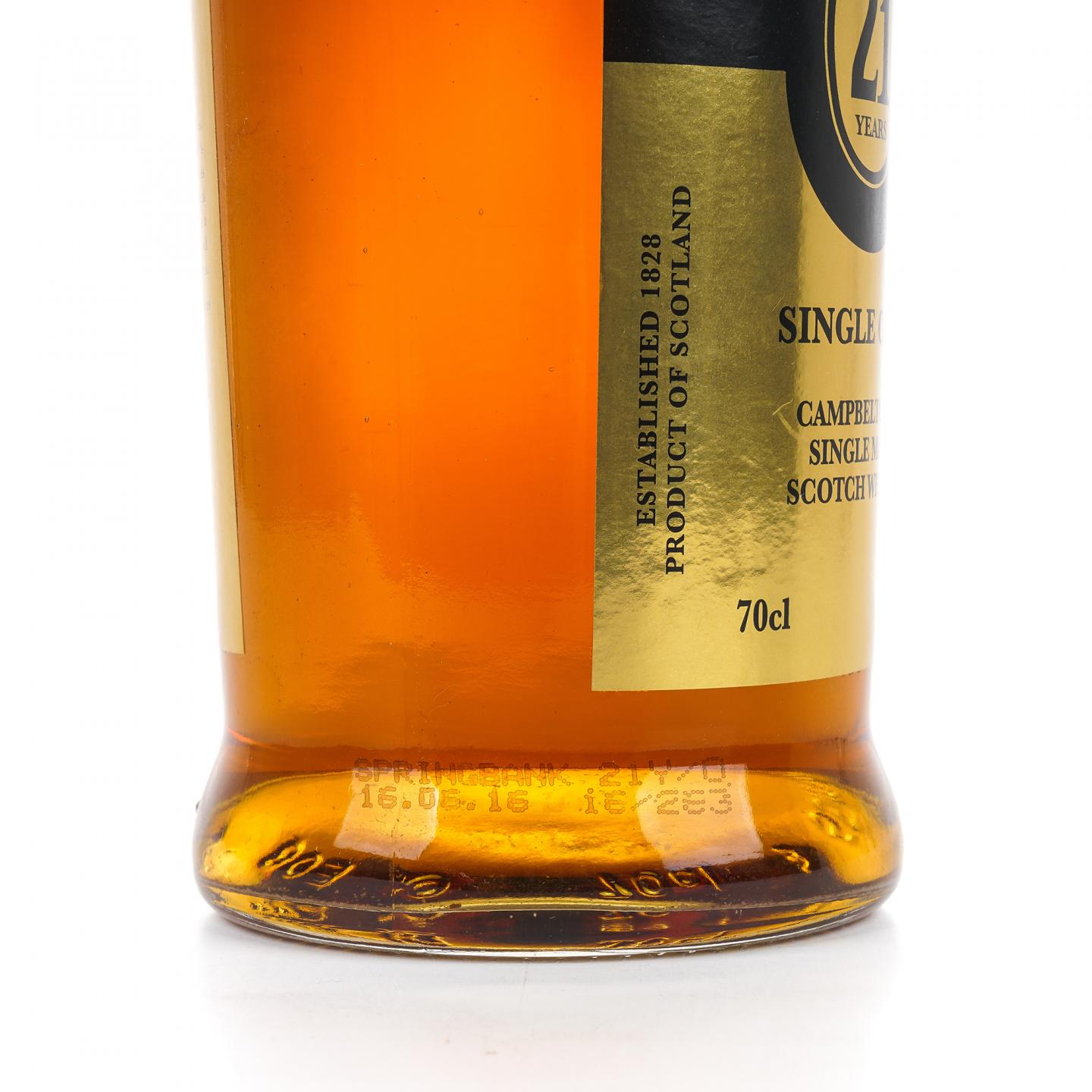 Springbank 云顶 21年 2016 单桶 48%
