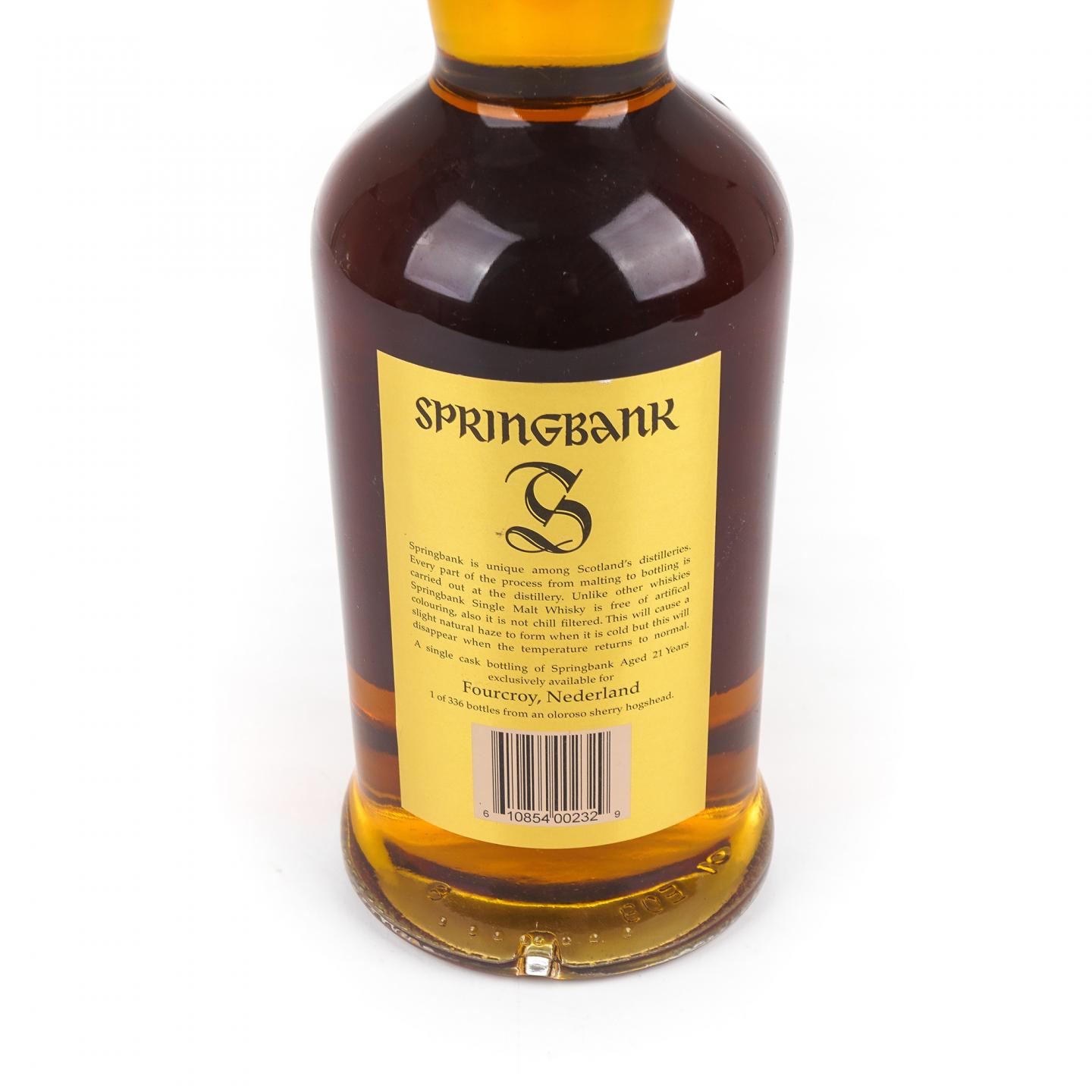 Springbank 云顶 21年 2016 单桶 48%