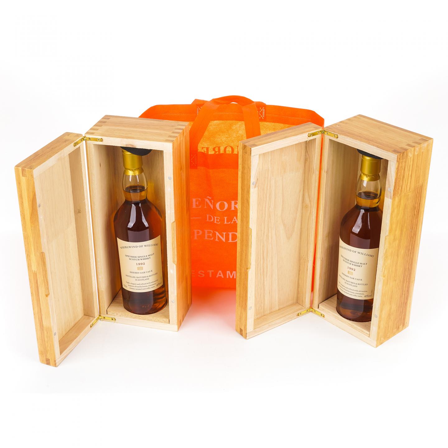 秘密斯佩塞 1992 Whirlwind of Williami 雪莉桶 单麦 2瓶组