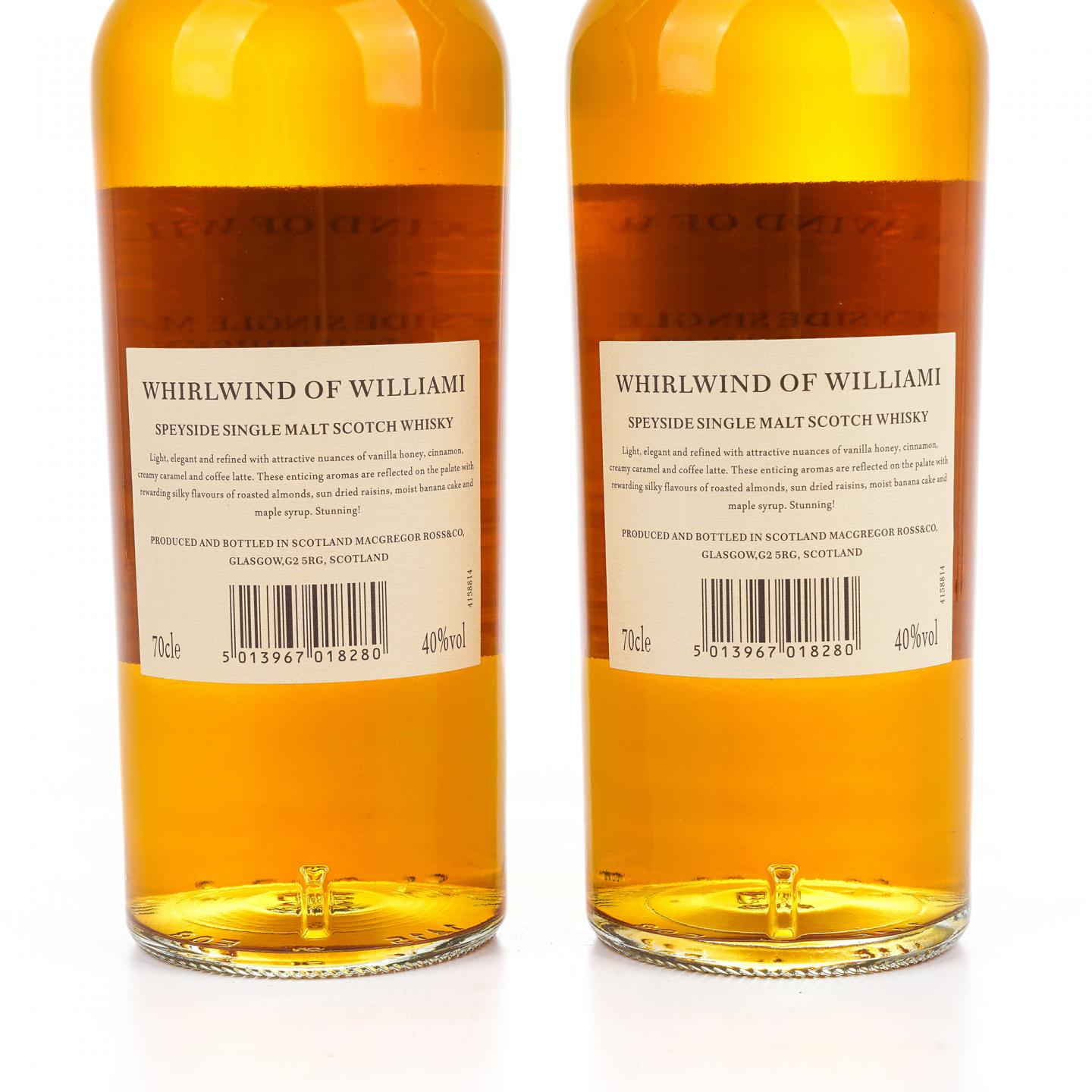 秘密斯佩塞 1992 Whirlwind of Williami 雪莉桶 单麦 2瓶组