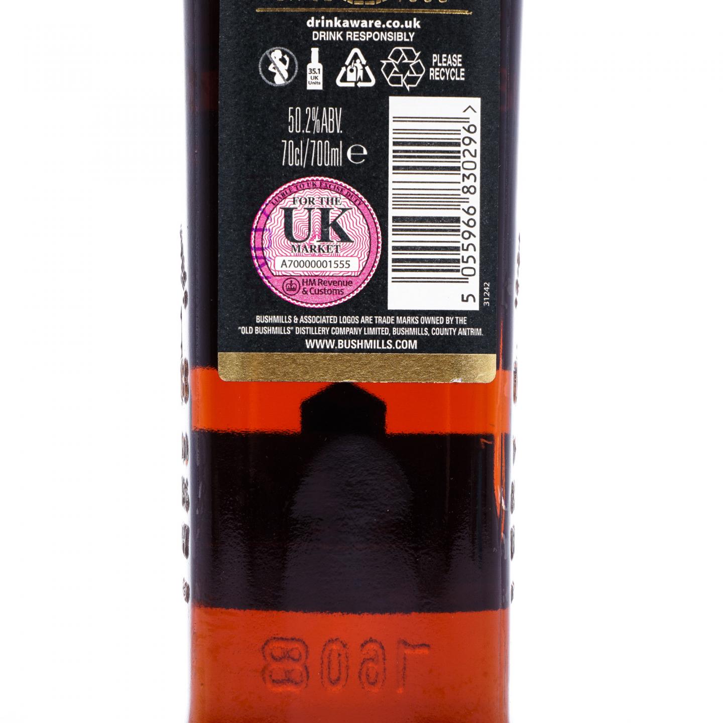 Bushmills 布什米尔 1991-2021 马德拉桶后熟 桶强