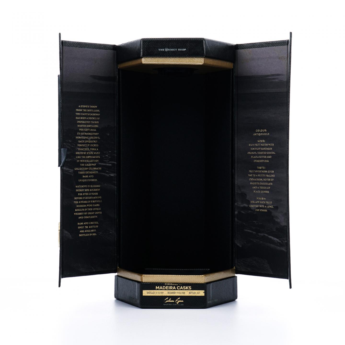 Bushmills 布什米尔 1991-2021 马德拉桶后熟 桶强