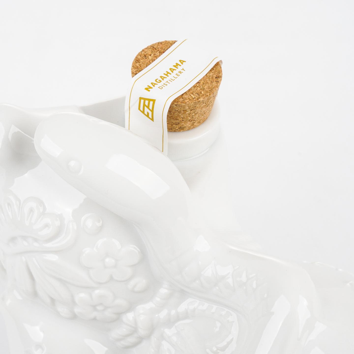 长滨蒸馏所 生肖蛇 陶瓷瓶