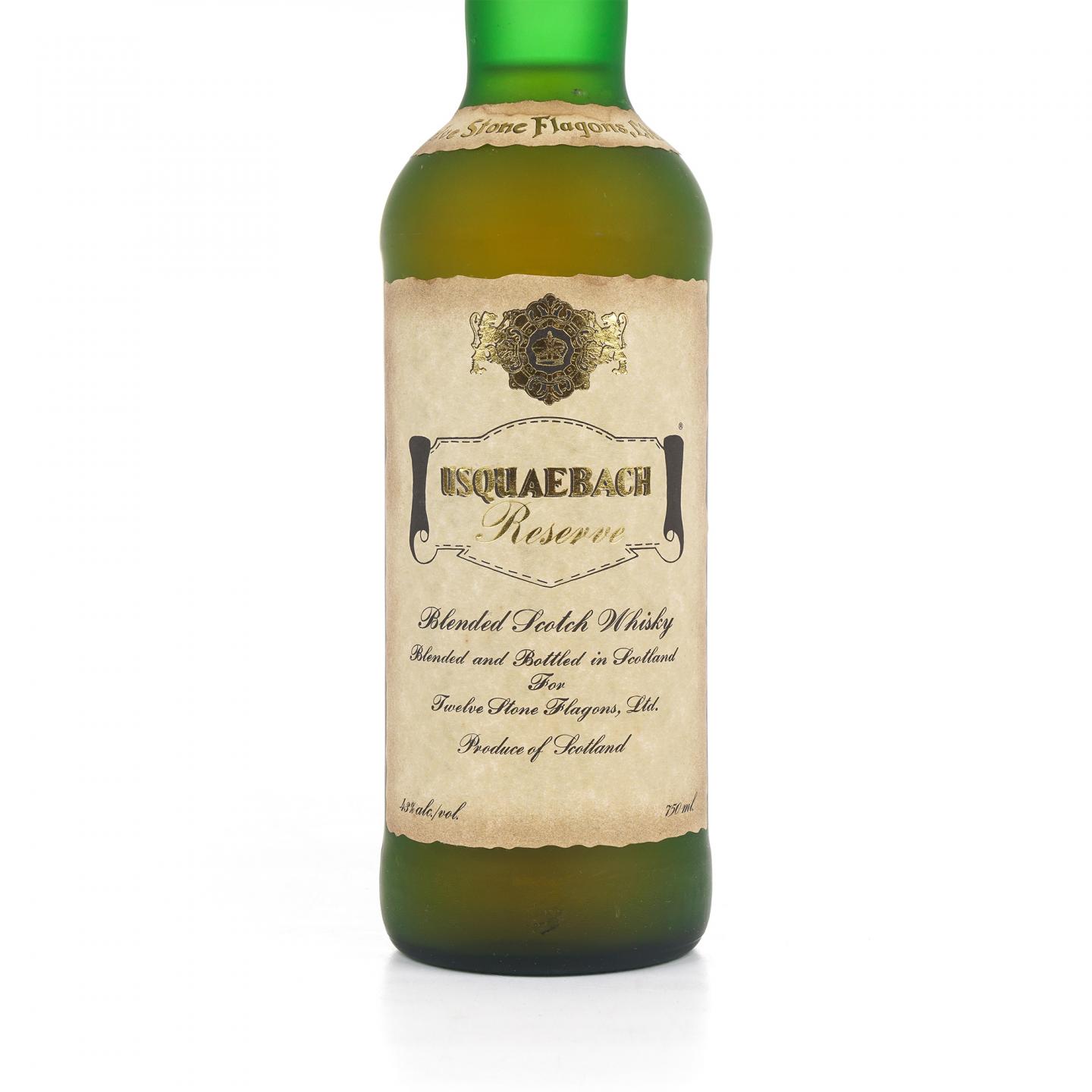 Usquaebach Reserve 调和 750ml