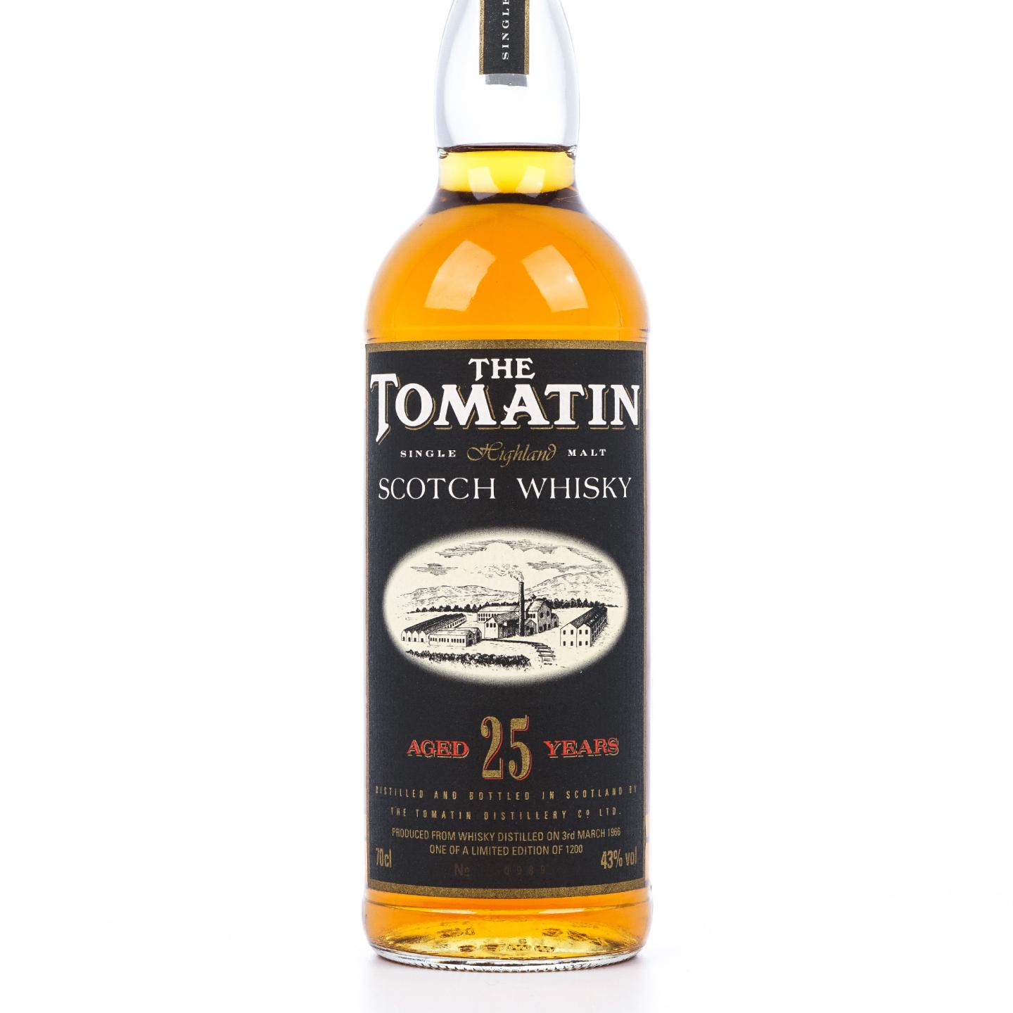 Tomatin 汤马丁 25年 1966-1992