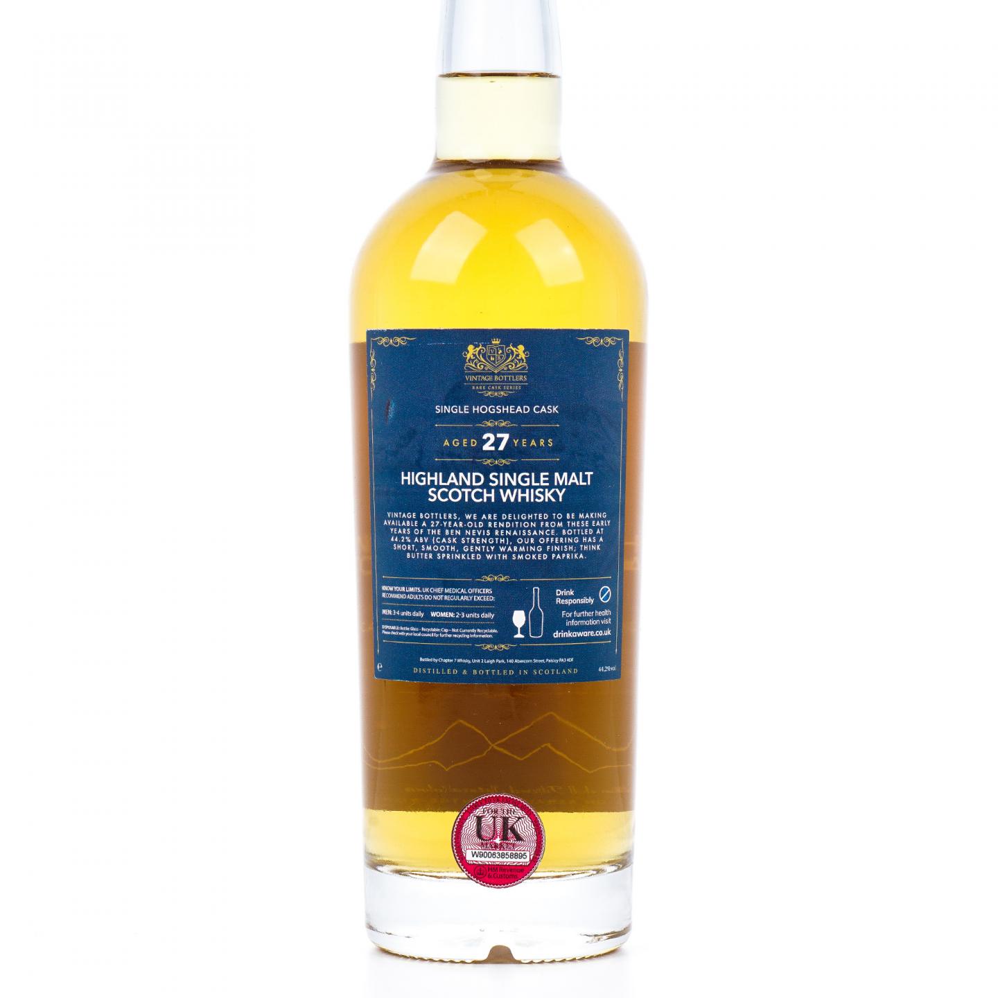 Ben Nevis 本尼维斯 27年 1996-2023 VBtl