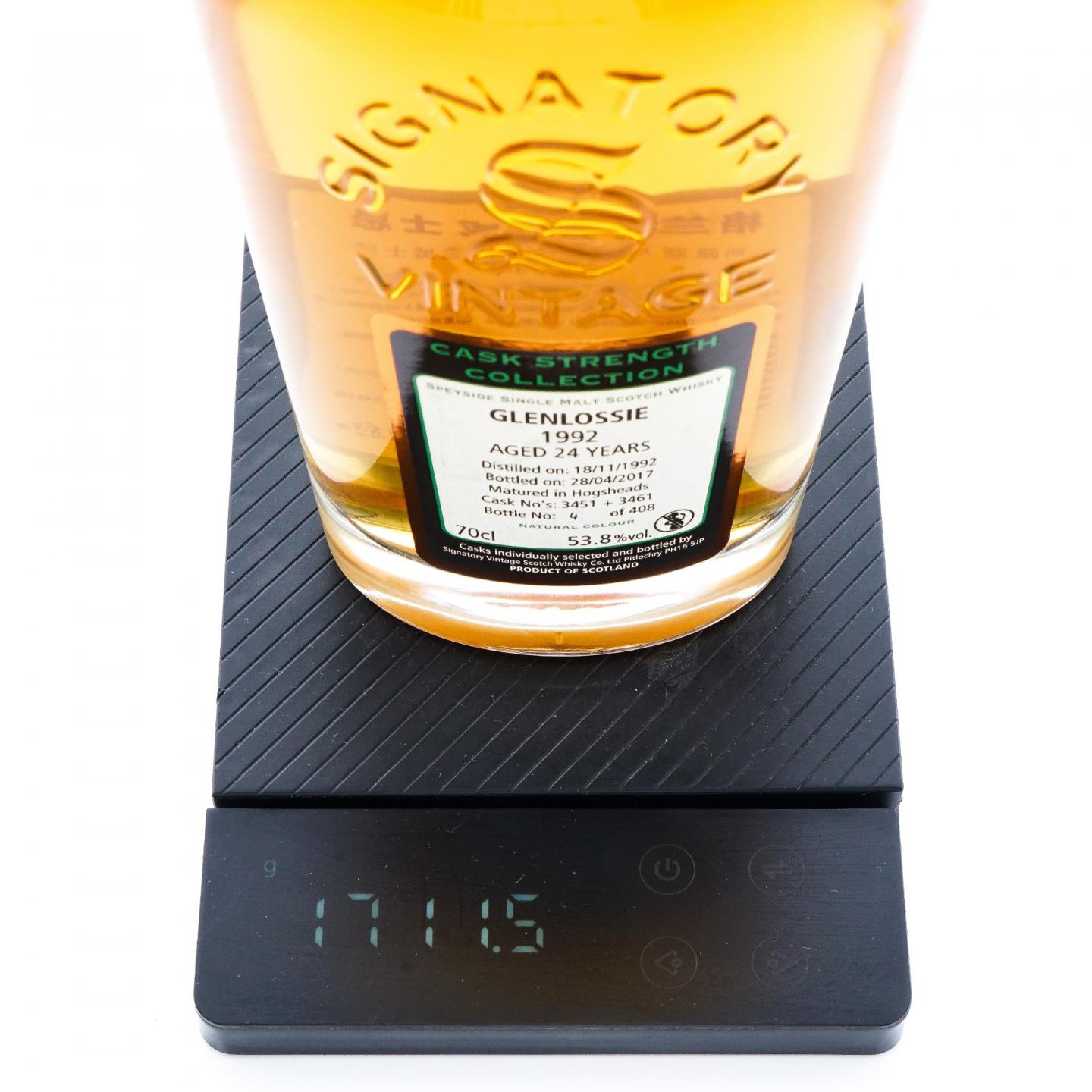 Glenlossie 格兰洛西 24年 1992-2017 SV