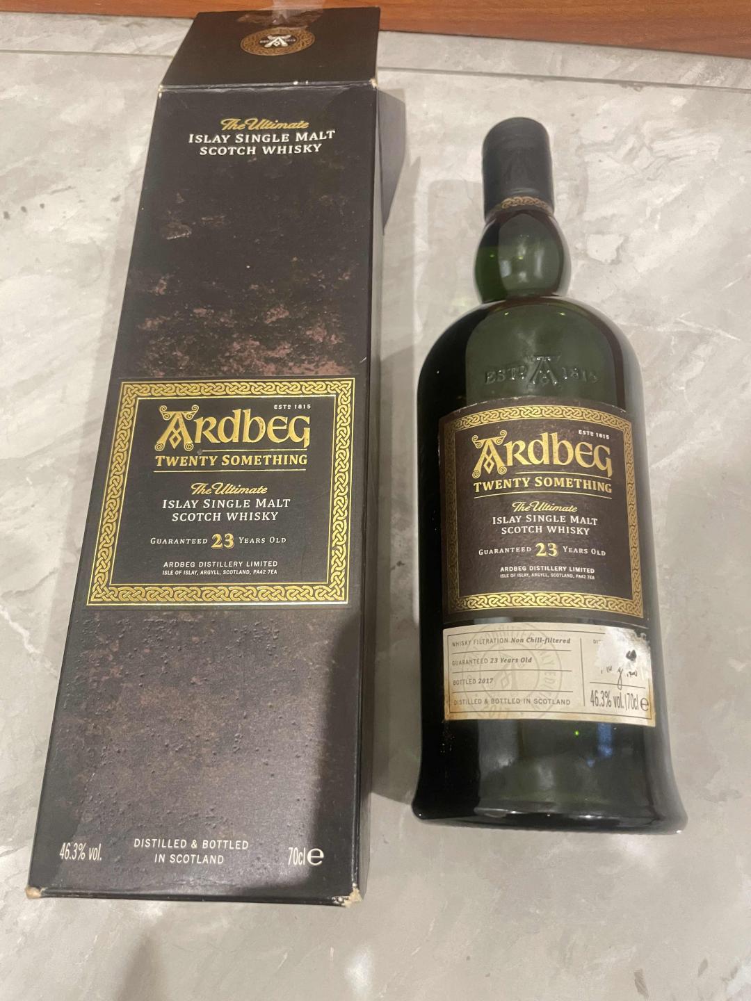 阿贝（Ardbeg）Twenty Something 23年 2017装瓶