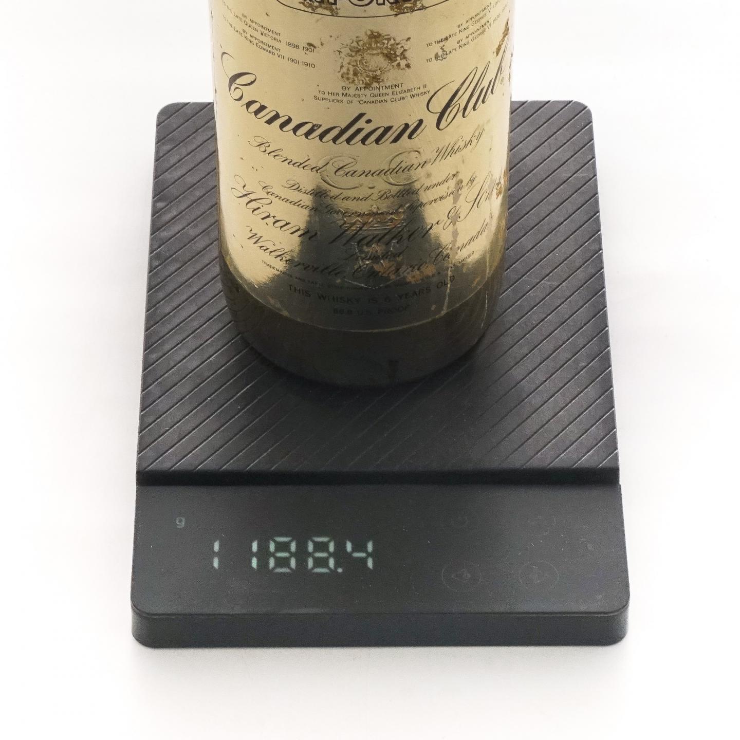 Canadian Club 6年 1971 加拿大调和 750ml