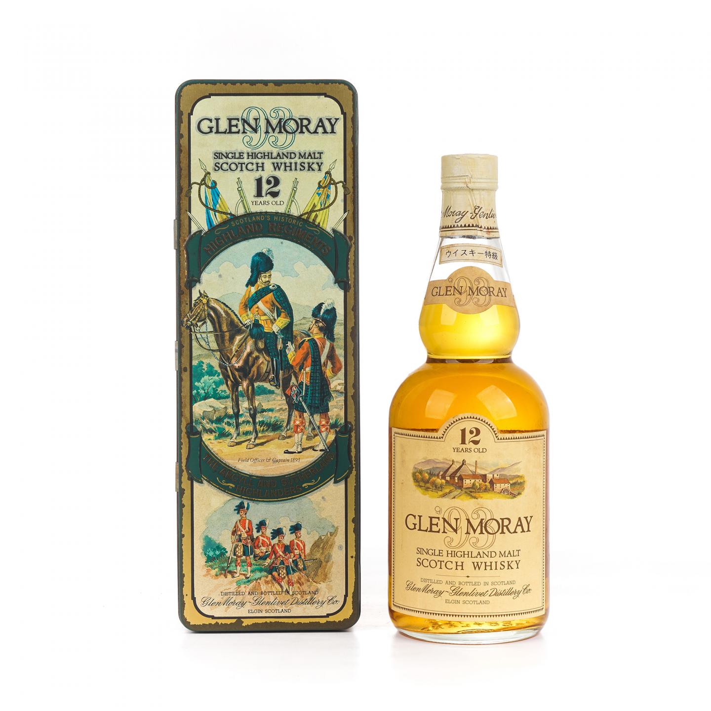 Glen Moray 格兰莫雷 12年 礼盒 750ml 55%