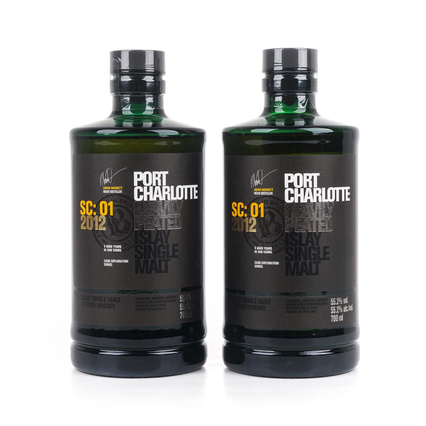 Bruichladdich 布赫拉迪 波夏 2012 橡木桶探索系列12版 2支组